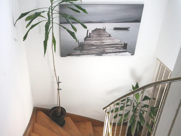 Treppenaufgang zum DG Einfamilienhaus Gummersbach