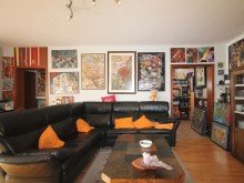Wohnzimmer Bild 1 Vermiete 3-Zi.-Wohnung mit gro�er Terrasse & Gartenanteil - inkl. Garage & Kamin im Norden K�lns