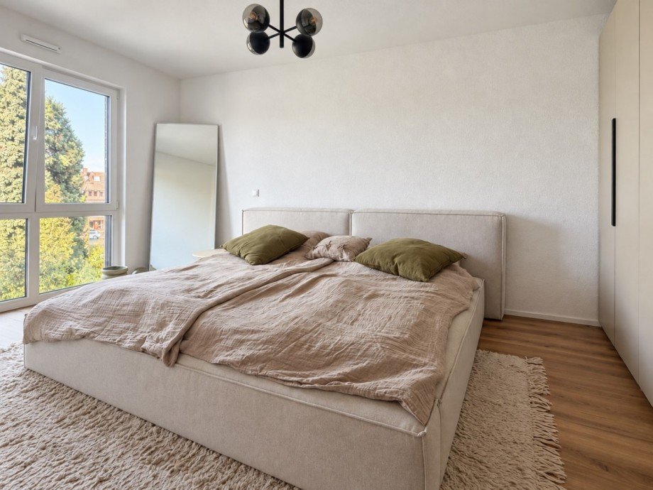 Schlafzimmer Dachgeschosswohnung Frechen