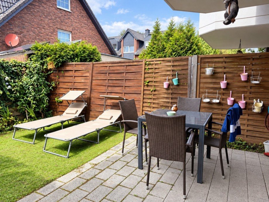 Terrasse und Garten Erdgeschosswohnung Frechen