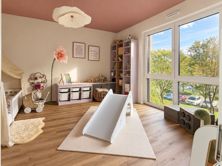 Kinderzimmer Dachgeschosswohnung Frechen