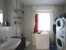 Badezimmer Bild 1 Vermietete 2-Zimmer-Wohnung mit West-Terrasse & TG-Stellplatz in ruhiger Lage von Frechen