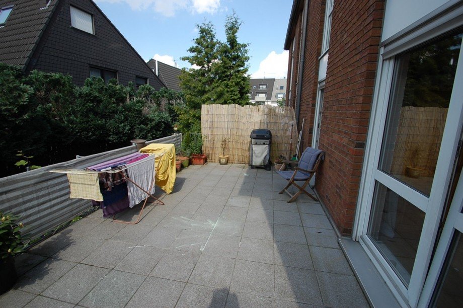 Terrasse Erdgeschosswohnung K�ln